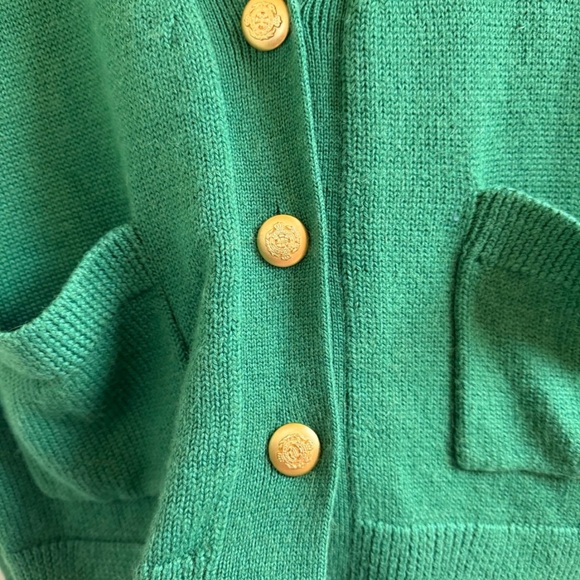 Clare V Granny Smith apple Oscar cardigan size XS/S EUC soft and warm - Picture 4 of 9